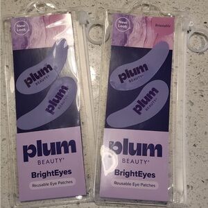 Plum Beauty BrightEyes Reusable Eye Patches - Lavender Packaging